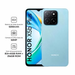 HONOR - Celular X5b Plus 4GB+256GB Blue