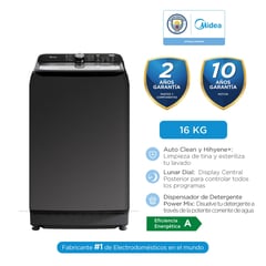 MIDEA - Lavadora Automática Titanium 16kg