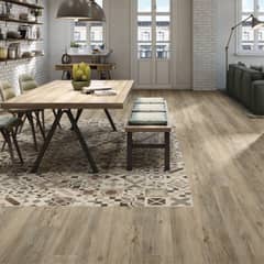 BALDOCER - Porcelanato Marrón 20x120cm 1.20m2 Maderado Mate MaryLand Natural