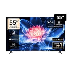 TCL - TV QLED Google TV 55"