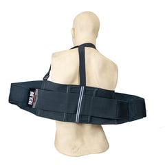 REDLINE - Faja Lumbar con Suspensión Negro Talla L