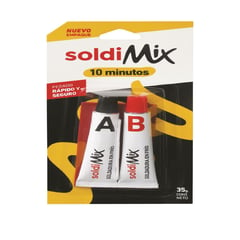 SOLDIMIX - Adhesivo 10 minutos 35 gr