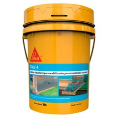 SIKA - Impermeabilizante Líquido para Mortero y Concreto Sika-1 x 20L