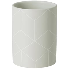 JUST HOME COLLECTION - Vaso para Baño Geometrico Beige