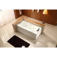 SENSI DACQUA - Tina Hidromasaje Rectangular 150x80x58cm Blanca