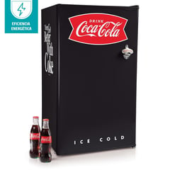 NOSTALGIA - Frigobar 90 Lt Coca Cola CRF32BKCK Negro