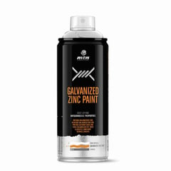MONTANA COLORS - Spray Pintura Galvanizada Zinc 400ml