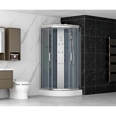 SENSI DACQUA - Cabina Curva 6mm 90x90x217cm