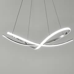 JUST HOME COLLECTION - Lámpara Colgante LED Geométrico Croma