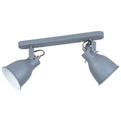 JUST HOME COLLECTION - Barra Industrial Gris 2L E27