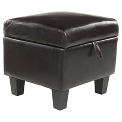 JUST HOME COLLECTION - Puff Ottoman con Almacenamiento