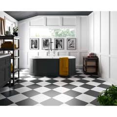 STN - Gres Porcelanico Negro Liso 33.3x33.3cm 1.45m2