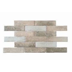 PAMESA - Porcelanato Brickwall Sand Beige 7.28cm 0.53m2