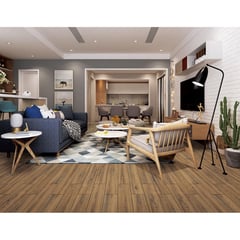 HOLZTEK - Gres Porcelánico Air Brown 15x90cm 1.08m2