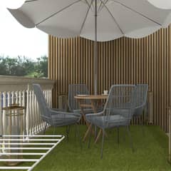 HOLZTEK - Wall Panel Exterior Teak 290x21.9cm 0.63m2 - Venta por Unidad
