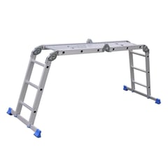 REDLINE - Plataforma Base Para Escalera Articulada Aluminio 12 Pasos