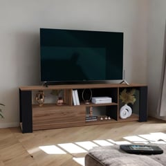 JUST HOME COLLECTION - Mesa de TV 65" Covalt