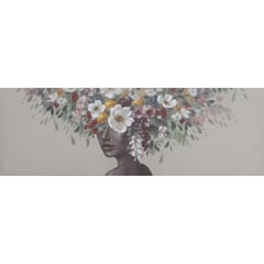 JUST HOME COLLECTION - Canvas Lady1 Paint 120X40