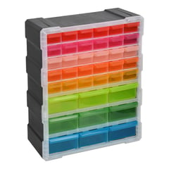 BAUKER - Organizador 39 Gabetas Colores