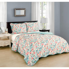 JUST HOME COLLECTION - Quilt Clasic DIS 1.5 Plazas Floral