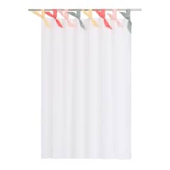 JUST HOME COLLECTION - Cortina Oxford Blanco 140x220cm