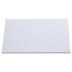 HOLZTEK - 25x40 cm Cerámica Pared Flecha 25x40 1.5m2 Blanco 1.5 m2